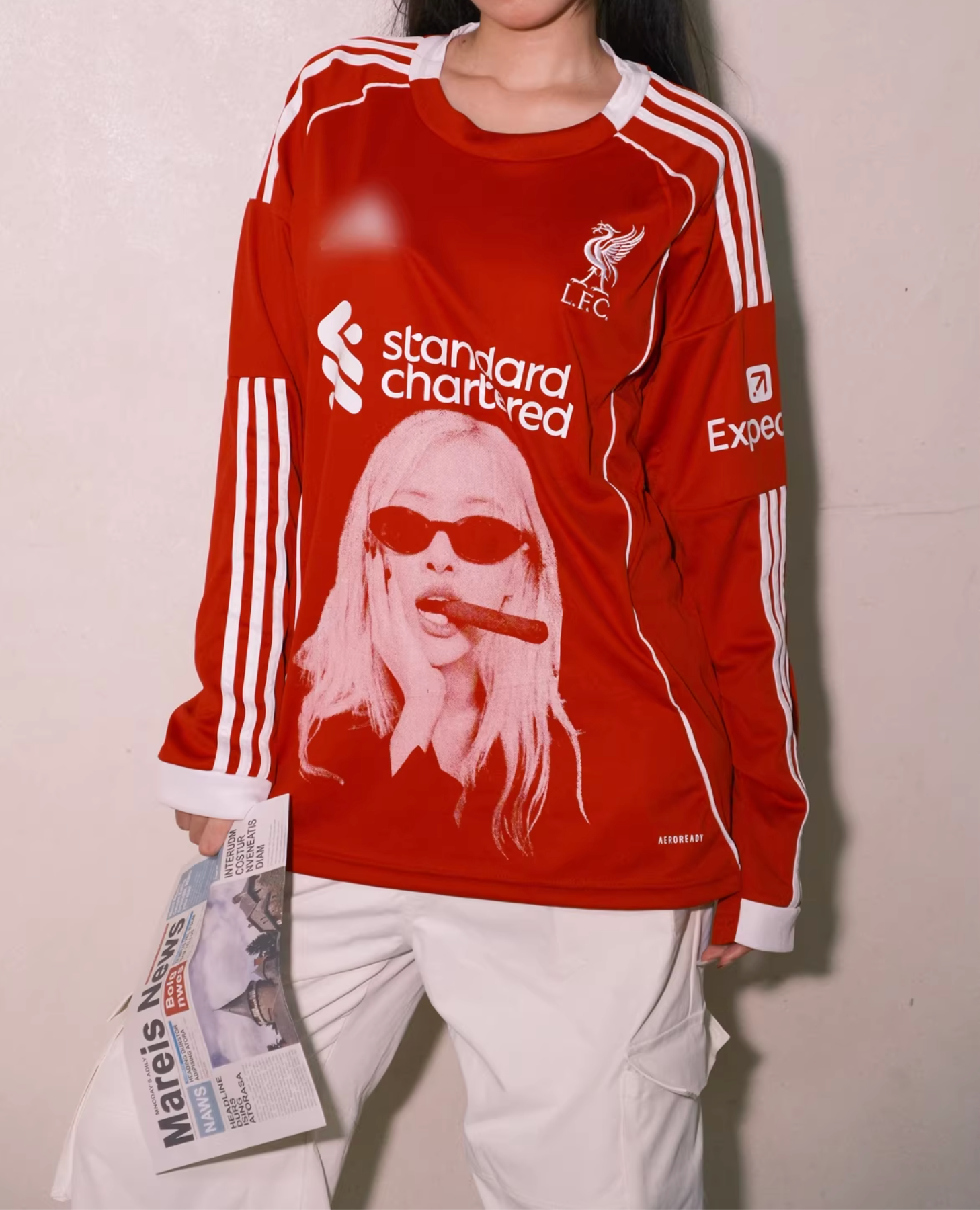 11 IDOLS FC | "The Rosé" Liverpool Edition - Vintage Streetwear Jersey