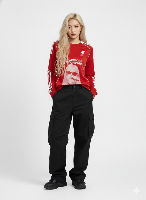 11 IDOLS FC | "The Rosé" Liverpool Edition - Vintage Streetwear Jersey