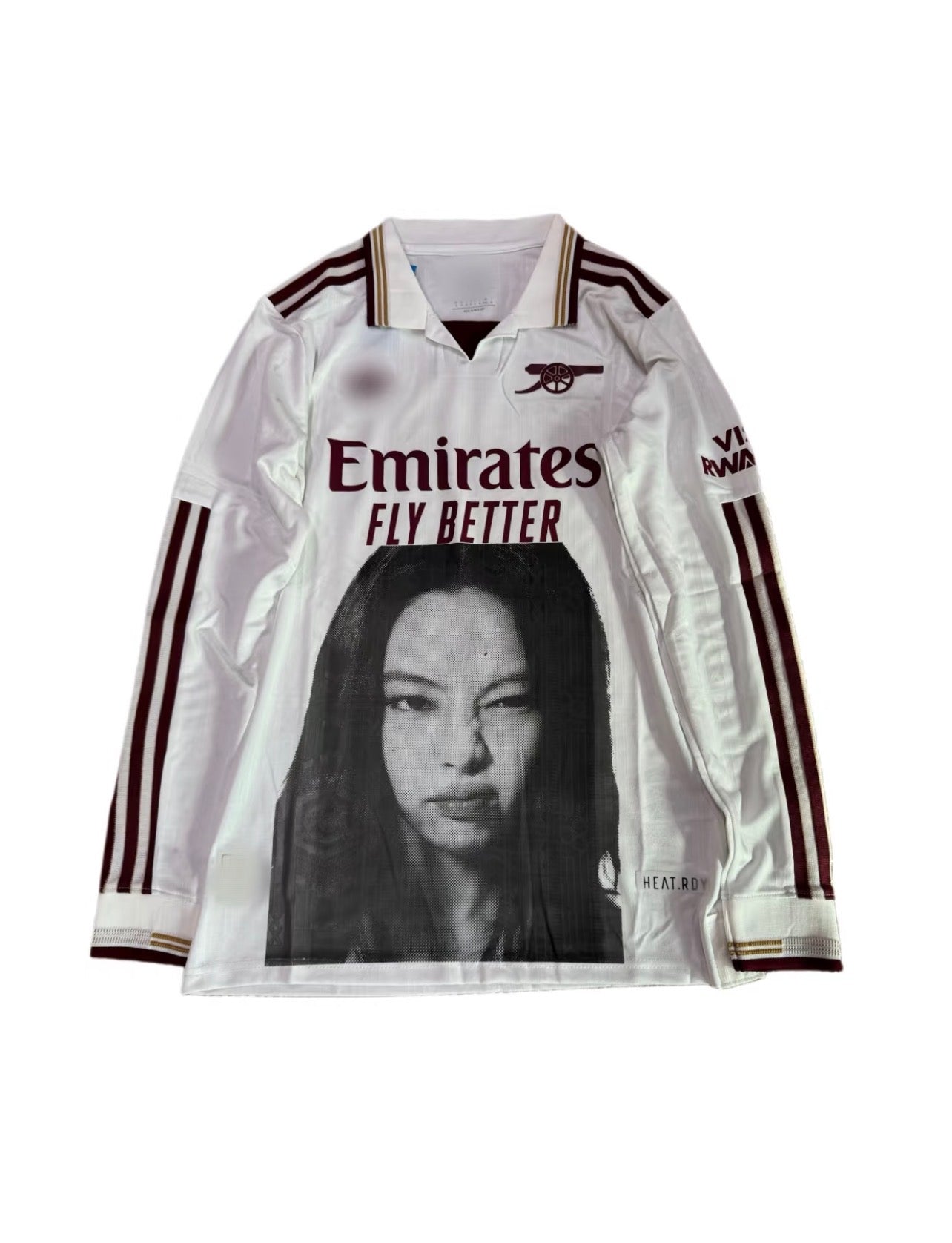 11 IDOLS FC | "The Jennie" London White Edition - Vintage Streetwear Jersey